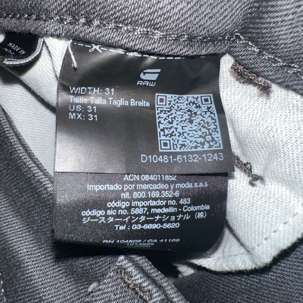 G-Star Raw 3301 Slim Denim Shorts - Picture 11 of 11